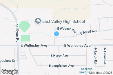 Map image of the property - 15906 E Broad Ave