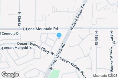 Map image of the property - 31215 N 45th St