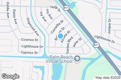 Map image of the property - 327 Azalea St