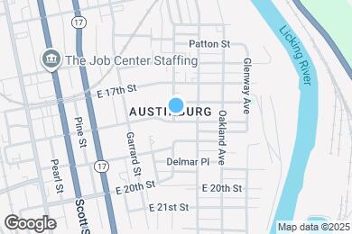 Map image of the property - 402 E 18th St