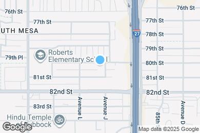 Map image of the property - 1103 80th St