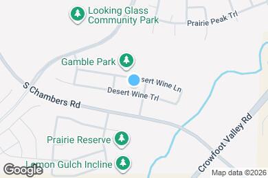 Map image of the property - 17031 Desert Wine Trl