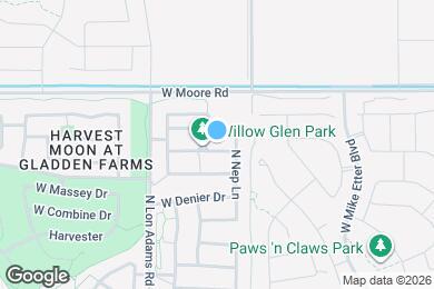 Map image of the property - 11062 W Willow Field Dr
