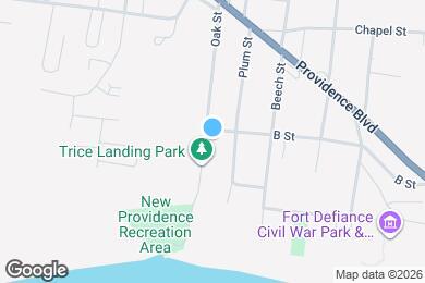 Map image of the property - 191 Oak St