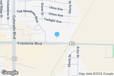 Map image of the property - Firestone Meadows Apartments