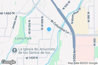 Map image of the property - 1245 Riverside Ave