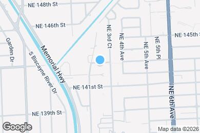 Map image of the property - 300 NE 143rd St