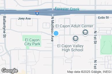 Map image of the property - 901 E Madison Ave