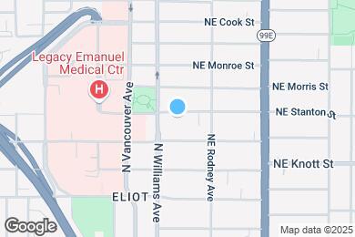 Map image of the property - 30 NE Stanton St