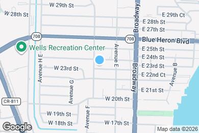 Map image of the property - 170 W 23rd St