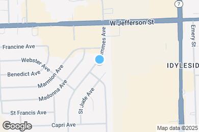 Map image of the property - 116 S Hammes Ave