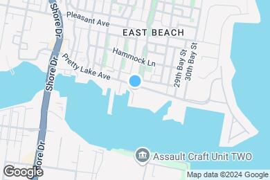 Map image of the property - The Port at East Beach Apartments and Marina