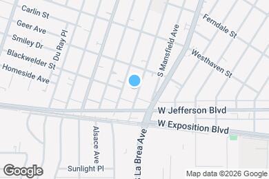 Map image of the property - 2939 S Orange Dr