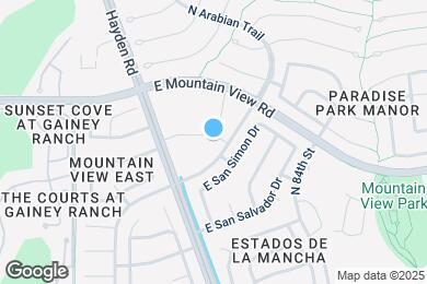 Map image of the property - 8256 E Arabian Trl