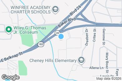 Map image of the property - 6200 Baker Blvd
