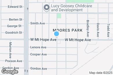 Map image of the property - 1856 S Rundle Ave