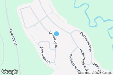 Map image of the property - 76205 Deerwood Dr