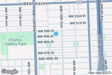 Map image of the property - 1042 NW 49th St
