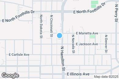 Map image of the property - 2511 N Hamilton St