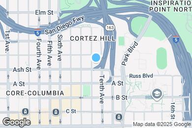 Map image of the property - 1441 9th Ave