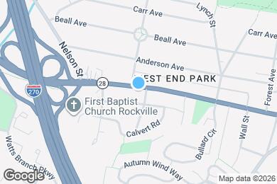 Map image of the property - 702 W Montgomery Ave