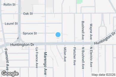 Map image of the property - 1740 Huntington Dr