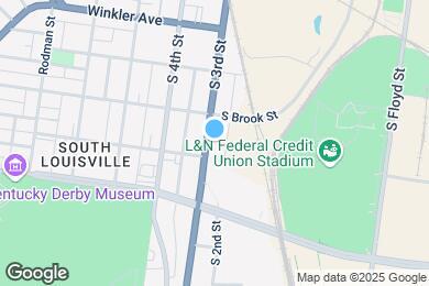 Map image of the property - 2923 S 3rd St