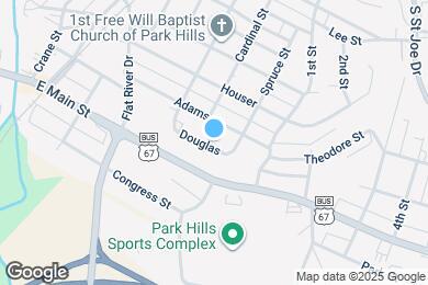 Map image of the property - 402 Douglas