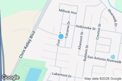 Map image of the property - 400 Fistral Dr