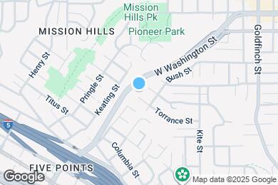 Map image of the property - 1694 Torrance St