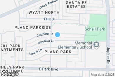 Map image of the property - 1713 Japonica Ln