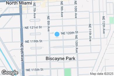 Map image of the property - 845 NE 119th St