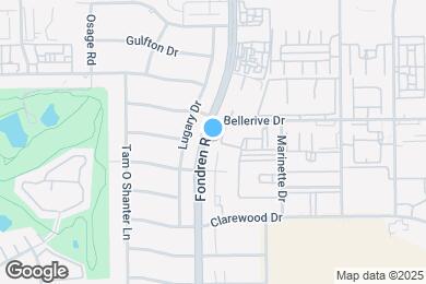 Map image of the property - 6111 Fondren Rd