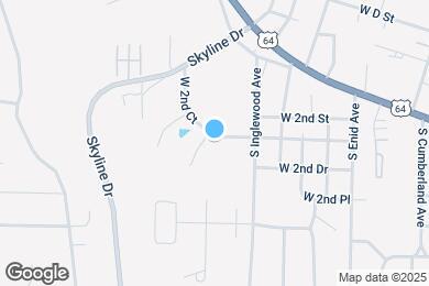 Map image of the property - 3109 W 2nd Ct