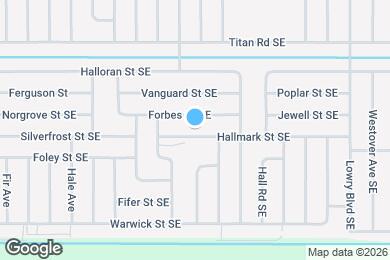 Map image of the property - 447 Hallmark St SE