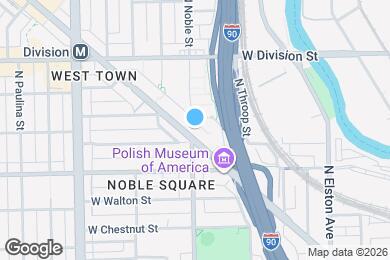 Map image of the property - 1051 N Milwaukee Ave