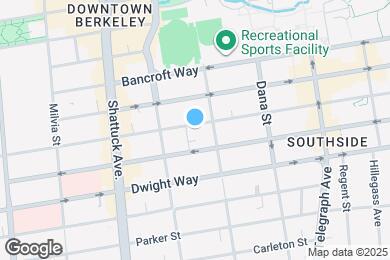 Map image of the property - 2226 Channing Way