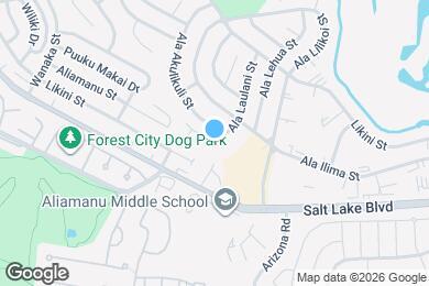 Map image of the property - 3340 Ala Laulani St