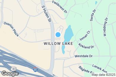 Map image of the property - The Reserve On Willow Lake Apartments