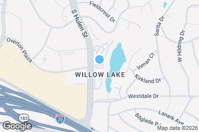 Map image of the property - The Reserve on Willow Lake
