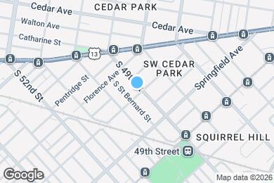 Map image of the property - 834 S 49th St