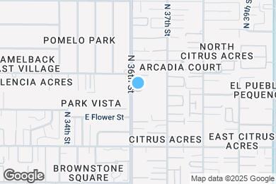 Map image of the property - 3221 N 36th St