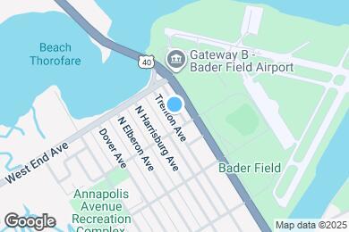 Map image of the property - 619 N Trenton Ave