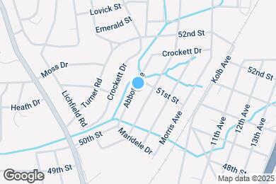 Map image of the property - 5054 Abbott Ave