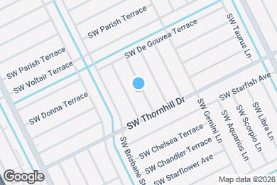 Map image of the property - 1950 SW Sylvester Ln