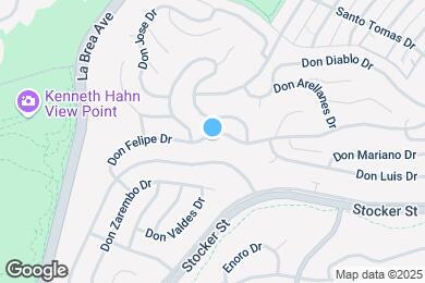 Map image of the property - 4444 Don Felipe Dr