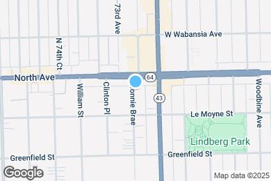 Map image of the property - 1535 Bonnie Brae Pl