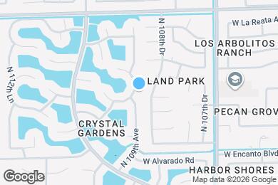 Map image of the property - 2513 N 109th Ave