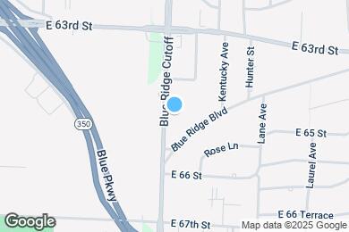 Map image of the property - 6431 Blue Ridge Cutoff