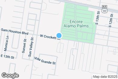 Map image of the property - Alamo Paradise Acres RV Park